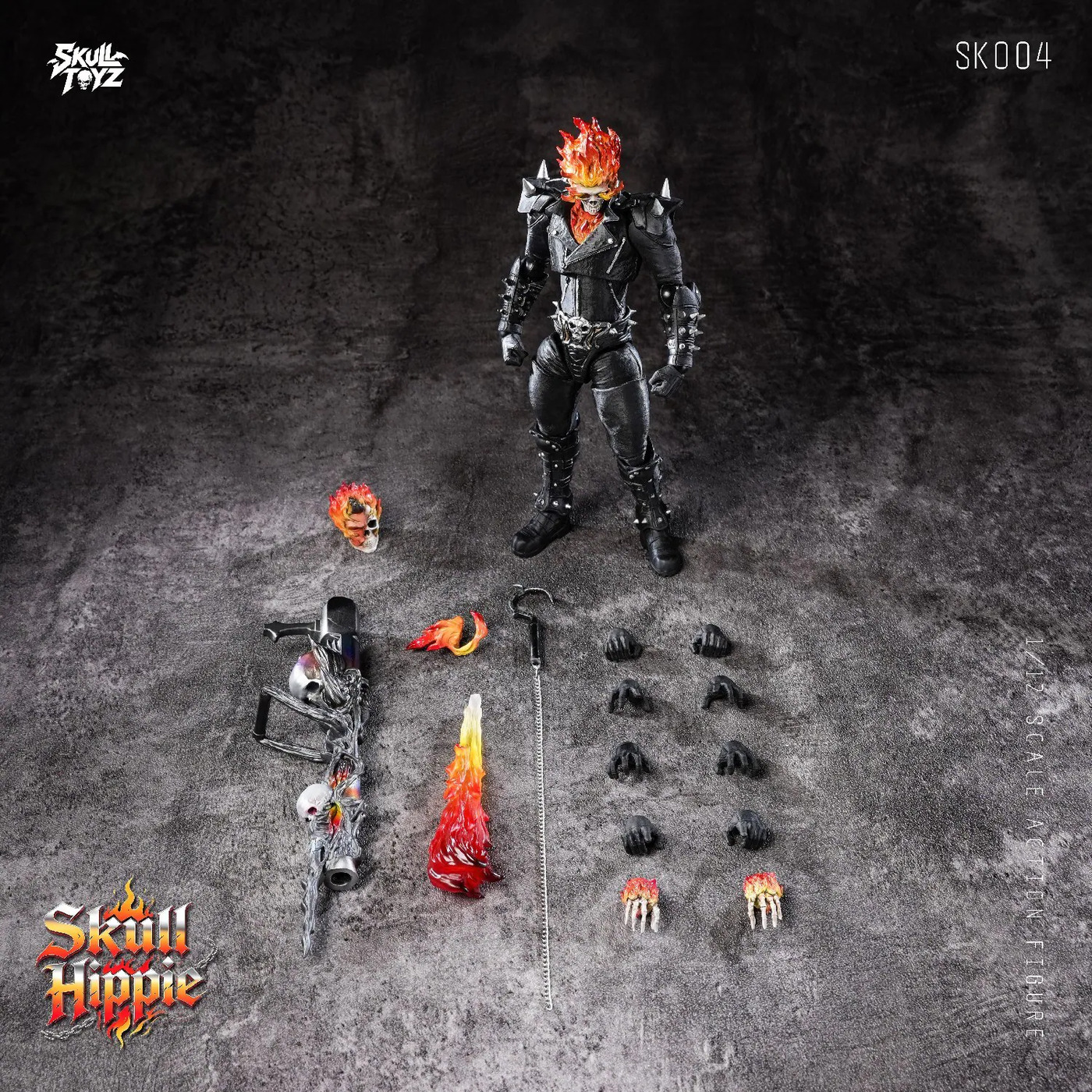 Skull Toyz Skull Hippie 4